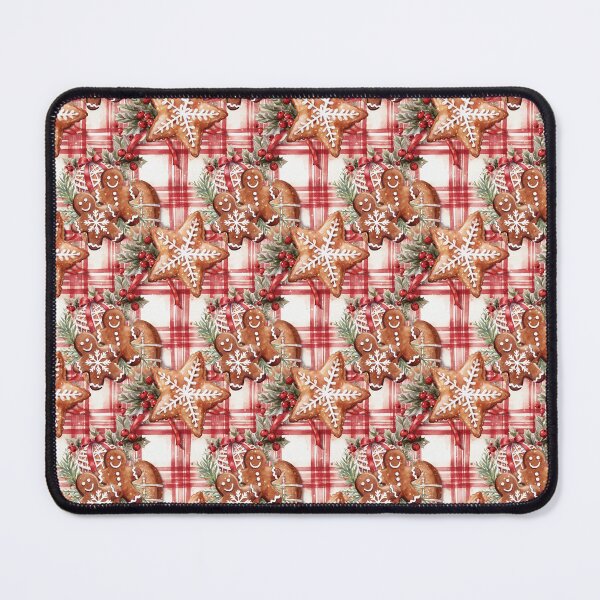 Item preview, Vintage Christmas Gingerbread Pattern designed and sold by LouieVanille.