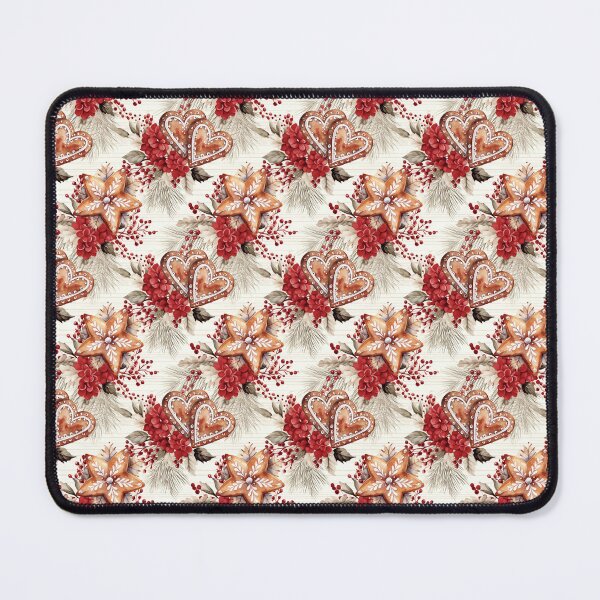 Item preview, Vintage Christmas Gingerbread Pattern designed and sold by LouieVanille.