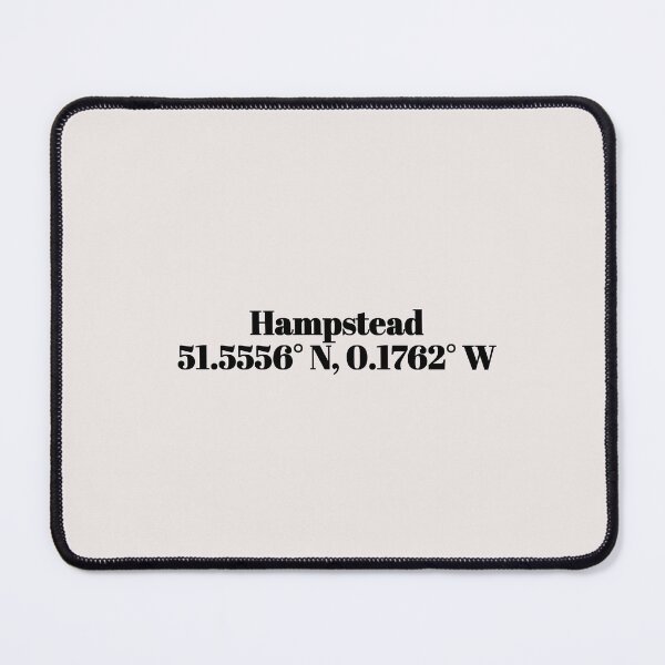 Item preview, Hampstead, London Coordinates designed and sold by ApricityPhrases.