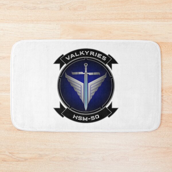 Item preview, HSM-50 Valkyries Naval Strike Helicopter Squadron Emblem designed and sold by CharlieDesings.