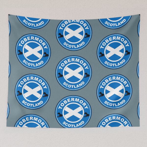 Item preview, Tobermory Scotland flag designed and sold by studioss76.
