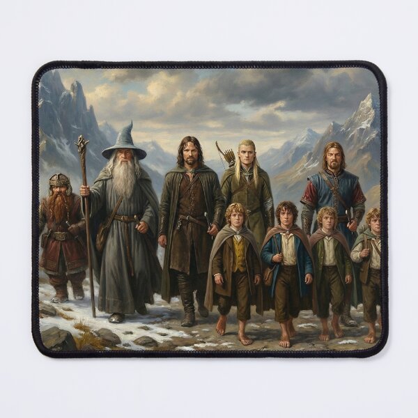 Item preview, The Fellowship of the Ring designed and sold by Night-Hornet.