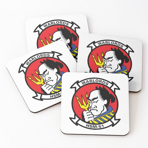 Item preview, HSM-51 Warlords Helicopter Maritime Strike Squadron Patch designed and sold by CharlieDesings.