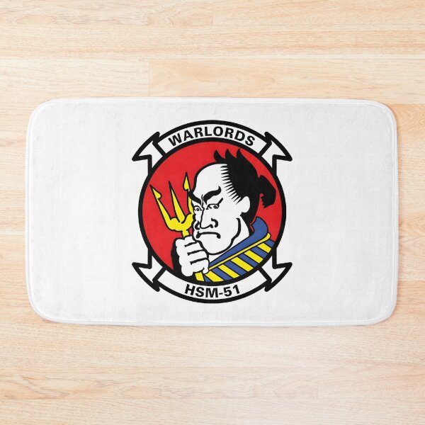 Item preview, HSM-51 Warlords Helicopter Maritime Strike Squadron Patch designed and sold by CharlieDesings.