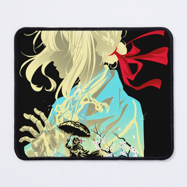 Item preview, Violet Evergarden Silhouette Minimalist Anime Art Print designed and sold by SusanneMartinez.