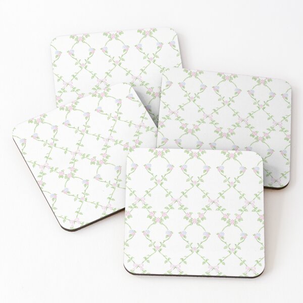 Item preview, vine coquette floral pattern designed and sold by Bonita Faye.