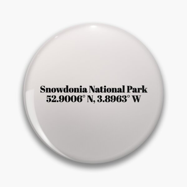 Item preview, Snowdonia National Park, Wales Coordinates designed and sold by ApricityPhrases.