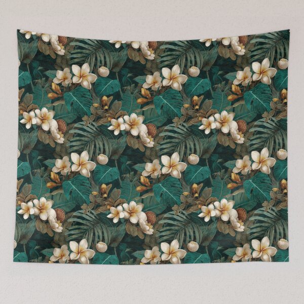 Item preview, Artistic Tropical Flower Print - Flower Floral Print  - Bridal Shower Gifts designed and sold by RoyalStarsPatts.