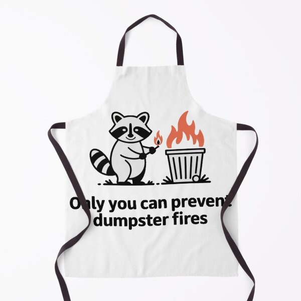 Item preview, Only You Can Prevent Dumpster Fires designed and sold by Jacky-Design.