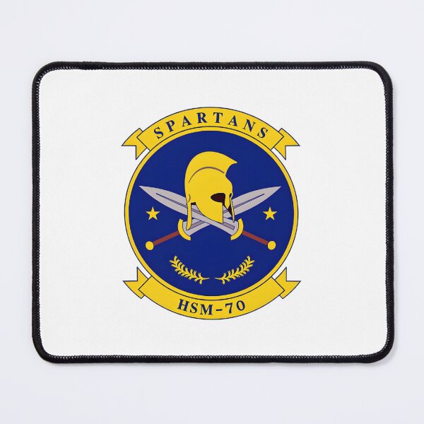 Item preview, US Navy HSM-70 Spartans Squadron Insignia designed and sold by CharlieDesings.