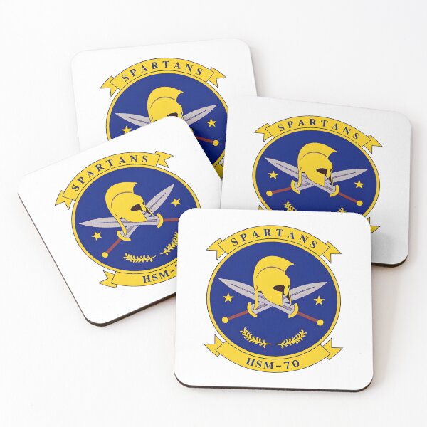 Item preview, US Navy HSM-70 Spartans Squadron Insignia designed and sold by CharlieDesings.