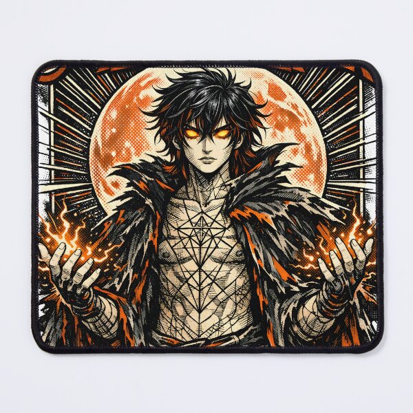 Item preview, The 13th Constellation Forgotten Zodiac Rebel Anime Aesthetic - Misaligned by Design Sacred Geometry Celestial Manga Art by Vivaan Studio designed and sold by Vivaan Studio.
