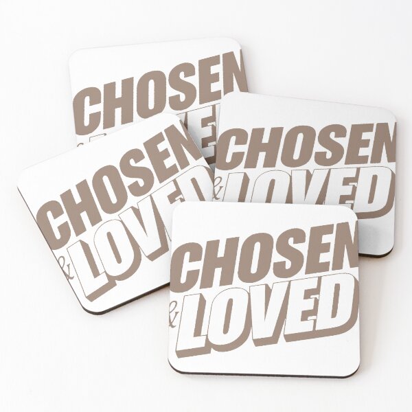 Item preview, Chosen and Loved Christian Design designed and sold by Sunniz.