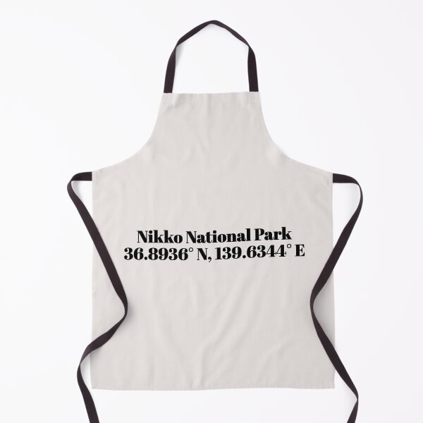 Item preview, Nikko National Park, Japan Coordinates designed and sold by ApricityPhrases.