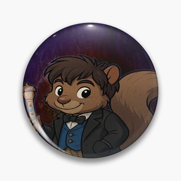 Item preview, Dr Squirrel - The Troughton designed and sold by SecretSquirrellDesigns.