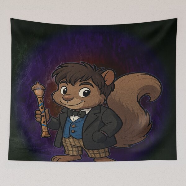Item preview, Dr Squirrel - The Troughton designed and sold by SecretSquirrellDesigns.