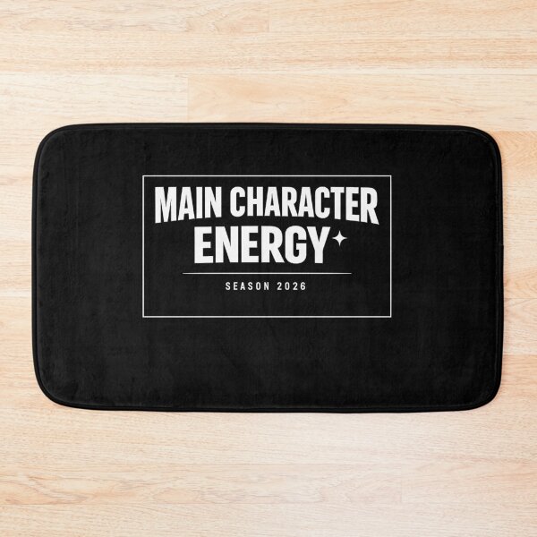 Item preview, Main Character Energy Season 2026 – Cinematic Aesthetic Streetwear Typography Design designed and sold by Bizertart.