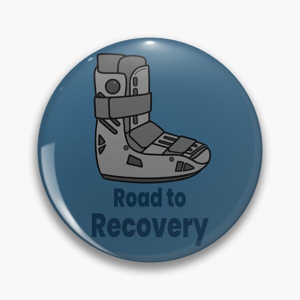 Item preview, Road to Recovery Walking Boot Medical Recovery Design designed and sold by Still Learning Days.