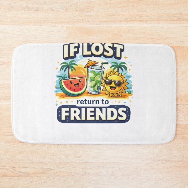 Item preview, If Lost Return to Friends – I Got Lucky (Him) designed and sold by DesignerThreads.