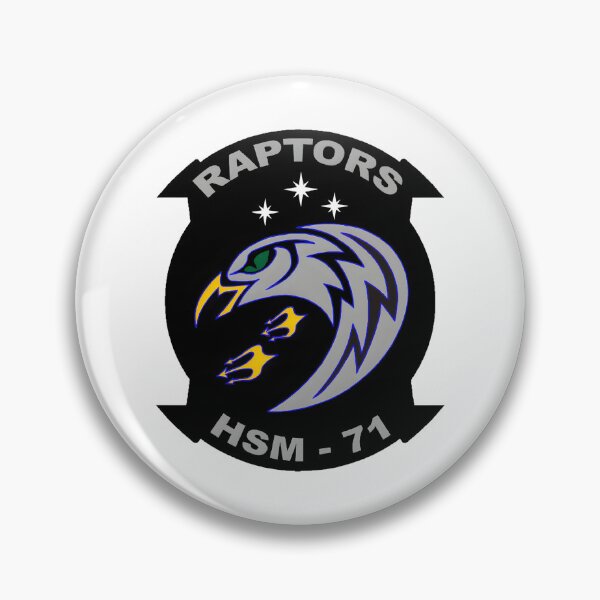 Item preview, US Navy HSM-71 Raptors Squadron Insignia designed and sold by CharlieDesings.