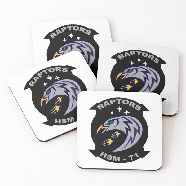 Item preview, US Navy HSM-71 Raptors Squadron Insignia designed and sold by CharlieDesings.