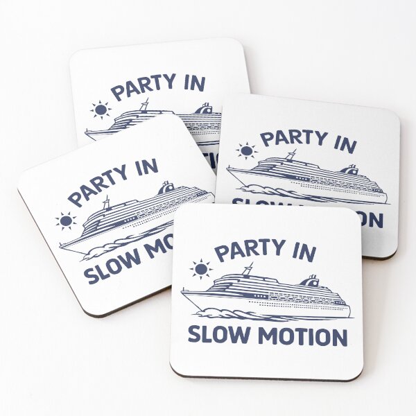 Item preview, Party in Slow Motion,Holiday Boating designed and sold by CloudyPress.