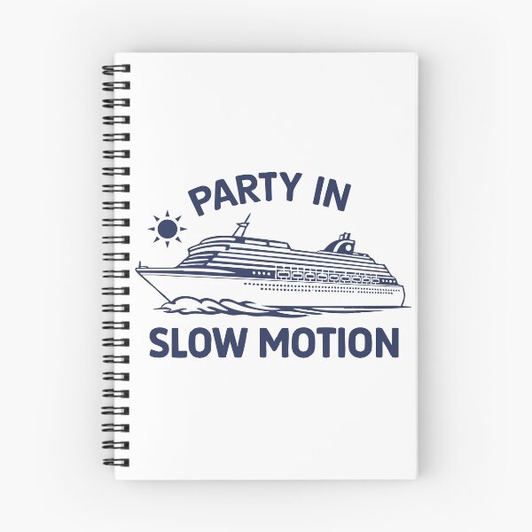 Item preview, Party in Slow Motion,Holiday Boating designed and sold by CloudyPress.
