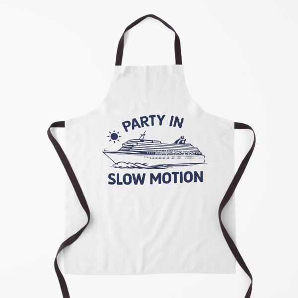 Item preview, Party in Slow Motion,Holiday Boating designed and sold by CloudyPress.