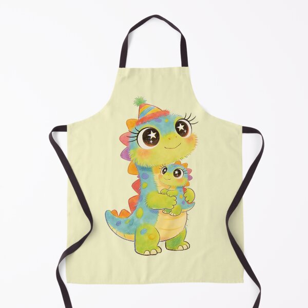 Item preview, Rainbow Dino Mom And Baby Hug - Parent Child Dinosaur designed and sold by PrintStichCo.