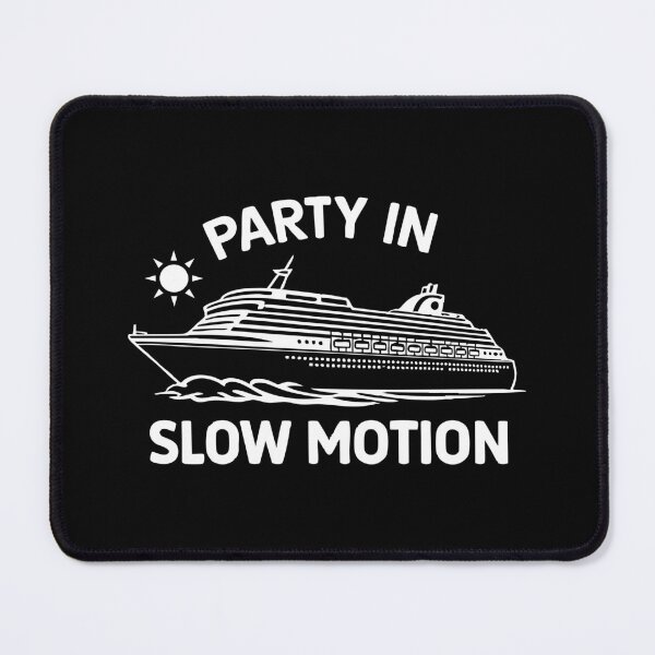 Item preview, Party in Slow Motion,Holiday Boating designed and sold by CloudyPress.