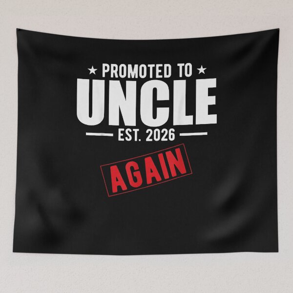 Item preview, Promoted to Uncle Again 2026 Baby Announcement for New Uncle designed and sold by Goleon12.