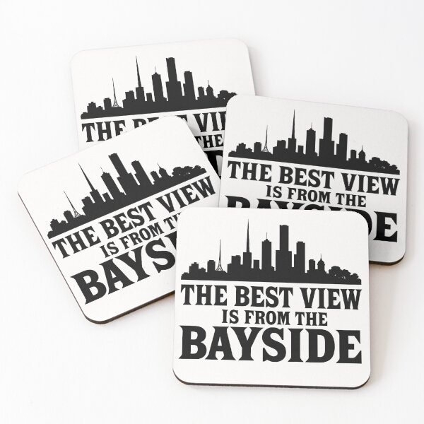 Item preview, The Best View Is From The Bayside: Melbourne Skyline designed and sold by SmashedApples.