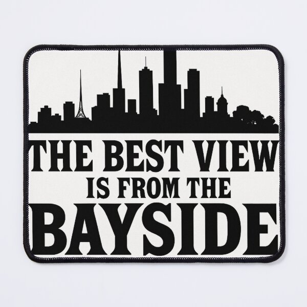 Item preview, The Best View Is From The Bayside: Melbourne Skyline designed and sold by SmashedApples.