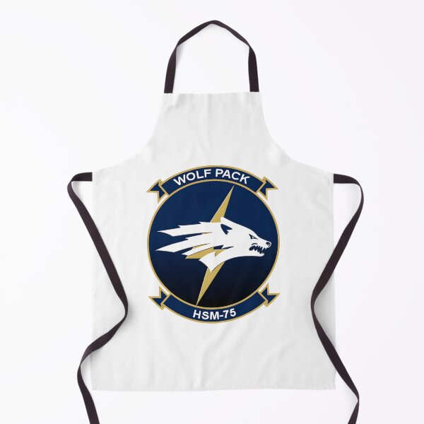 Item preview, US Navy HSM-75 Wolf Pack Squadron Insignia designed and sold by CharlieDesings.