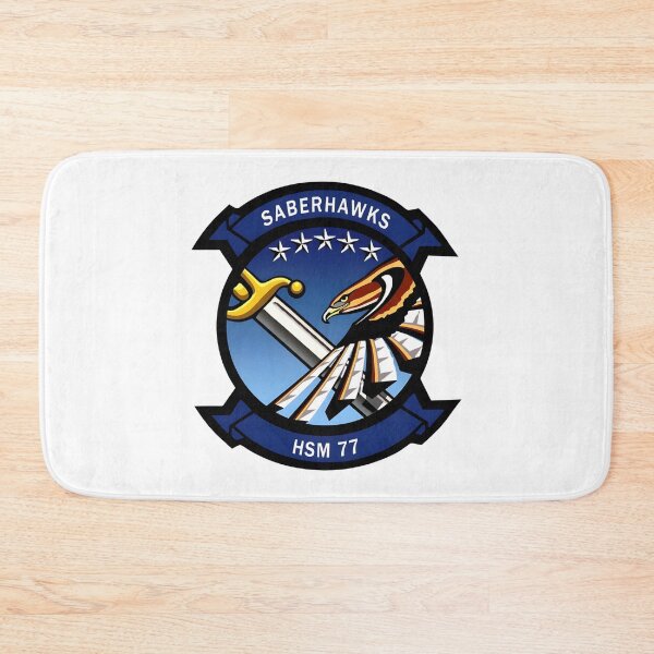 Item preview, US Navy HSM-77 Saberhawks Squadron Insignia designed and sold by CharlieDesings.