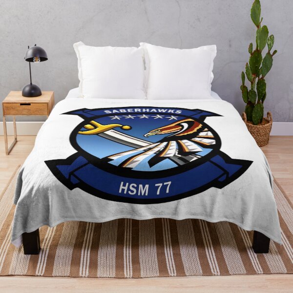 Item preview, US Navy HSM-77 Saberhawks Squadron Insignia designed and sold by CharlieDesings.