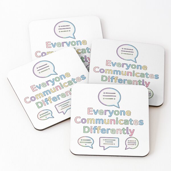 Item preview, Everyone Communicates Differently designed and sold by Art for Every Person.