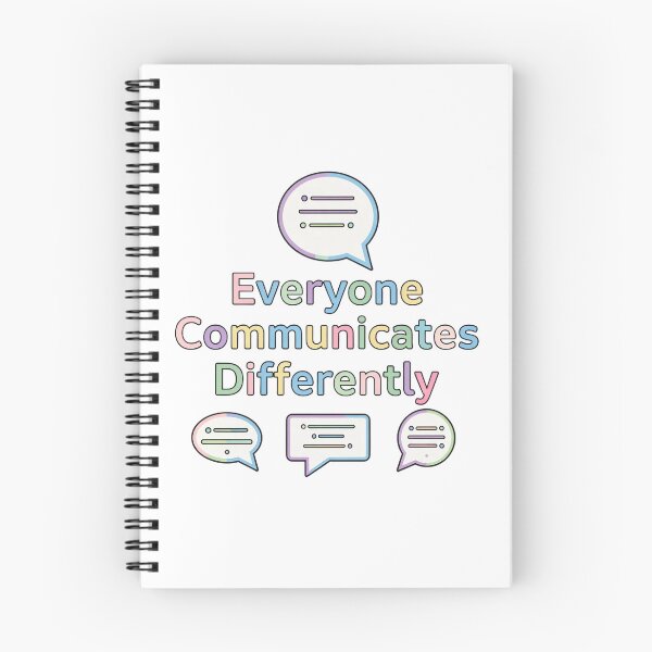 Item preview, Everyone Communicates Differently designed and sold by Art for Every Person.