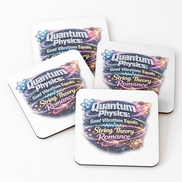 Item preview, Quantum Physics: Good Vibrations Equals String Theory Romance designed and sold by Lee Hiller Designs.