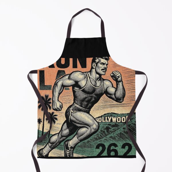 Item preview, Gay Daddy Marathon Runner Defiant Currency Run With Honor. Run With Pride. LA 26.2 Tom of Finland Tribute Gay Pride Graphic Design designed and sold by ItsAKinkThing.