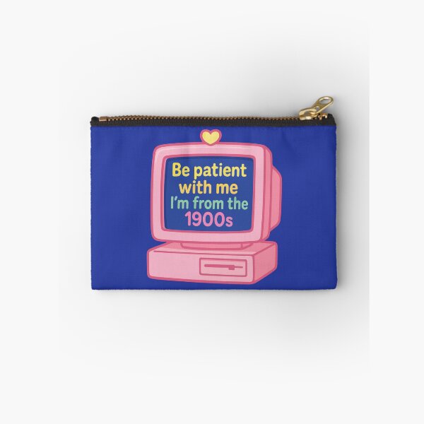 Item preview, Be Patient With Me I'm From The 1900s Retro PC designed and sold by BrownHorse90s.