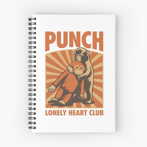 Item preview, Vintage Punch the Monkey "Lonely Heart Club" Graphic Tee designed and sold by TheRemote.