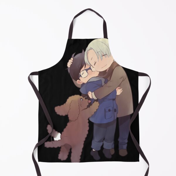 Item preview, Victor And Yuri Ice Skaters Love With Dog designed and sold by SusanneMartinez.