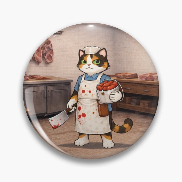 Item preview, Engel the Butcher – Traditional Sausage Maker in a Classic Meat Shop designed and sold by STE4DYR.