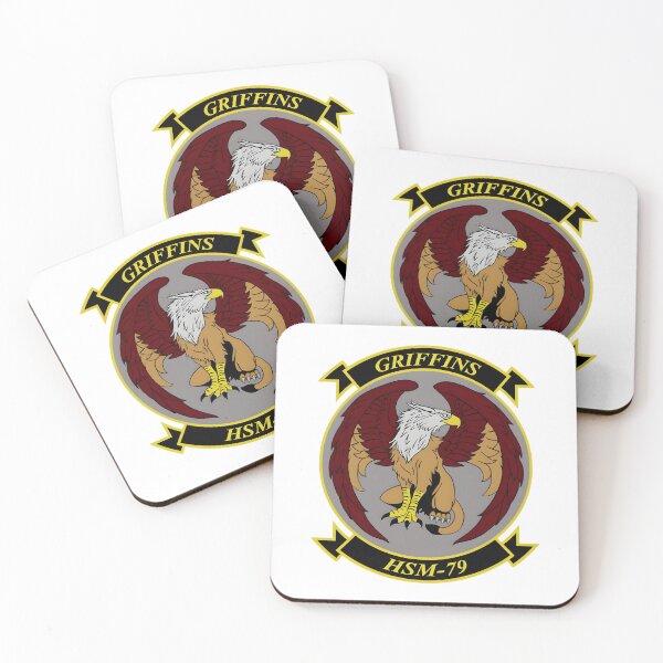 Item preview, US Navy HSM-79 Griffins Squadron Insignia designed and sold by CharlieDesings.
