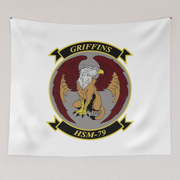 Item preview, US Navy HSM-79 Griffins Squadron Insignia designed and sold by CharlieDesings.