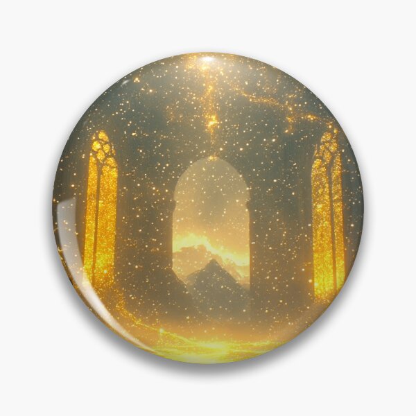 Item preview, Cinematic Art: A Wanderer Amidst Golden Aura 1 designed and sold by Gryfonarts.