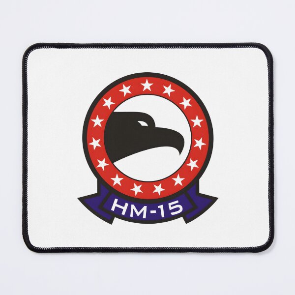 Item preview, US Navy HM-15 Blackhawks Squadron Insignia designed and sold by CharlieDesings.