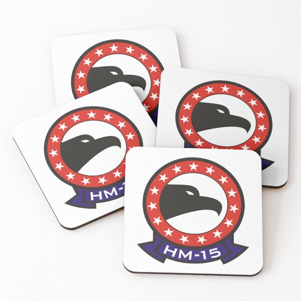 Item preview, US Navy HM-15 Blackhawks Squadron Insignia designed and sold by CharlieDesings.