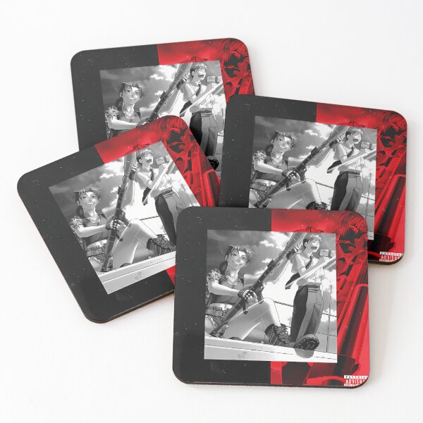 Item preview, Black Lagoon Revy  Rock Album Cover designed and sold by SusanneMartinez.